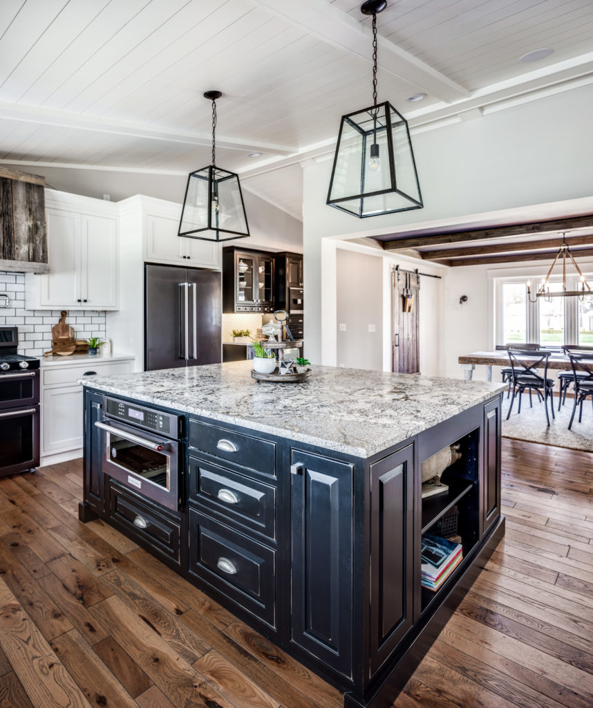 Classically Clean A Black & White Kitchen Masterpiece E.W. Kitchens
